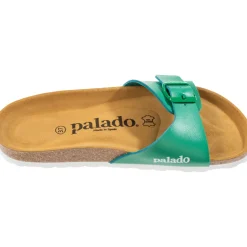 Palado Malta Matt, Pantoletten, Damen, Grün