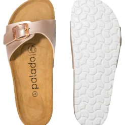 Palado Malta Metallic, Pantoletten, Damen, Rose/Rose