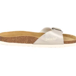 Palado Malta Metallic, Pantoletten, Damen, Beige/Beige