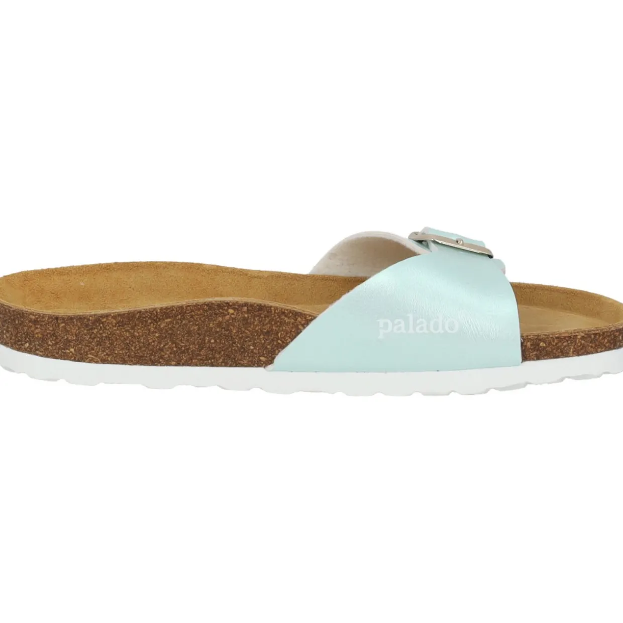 Palado Malta Metallic, Pantoletten, Damen, Türkis