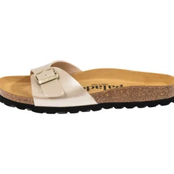 Palado Malta Metallic, Pantoletten, Damen, Gold/Schwarz