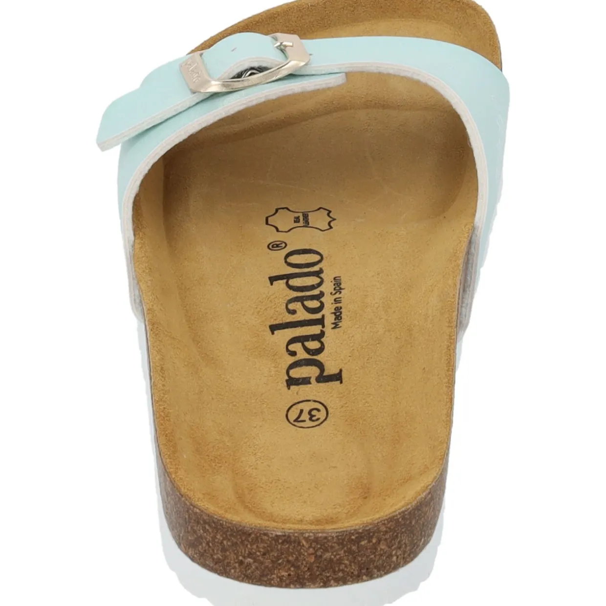 Palado Malta Metallic, Pantoletten, Damen, Türkis