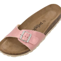 Palado Malta Metallic SQS, Pantoletten, Damen, Pink