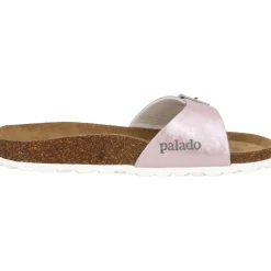 Palado Malta Metallic SQS, Pantoletten, Damen, Rosa