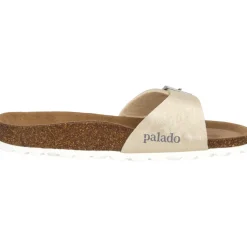 Palado Malta Metallic SQS, Pantoletten, Damen, Gold
