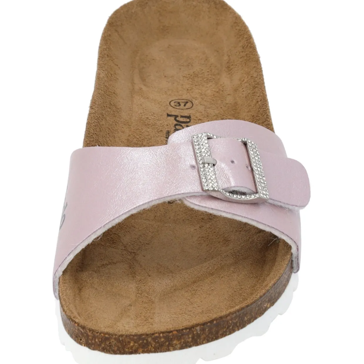 Palado Malta Metallic SQS, Pantoletten, Damen, Rosa