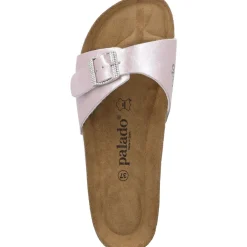 Palado Malta Metallic SQS, Pantoletten, Damen, Rosa