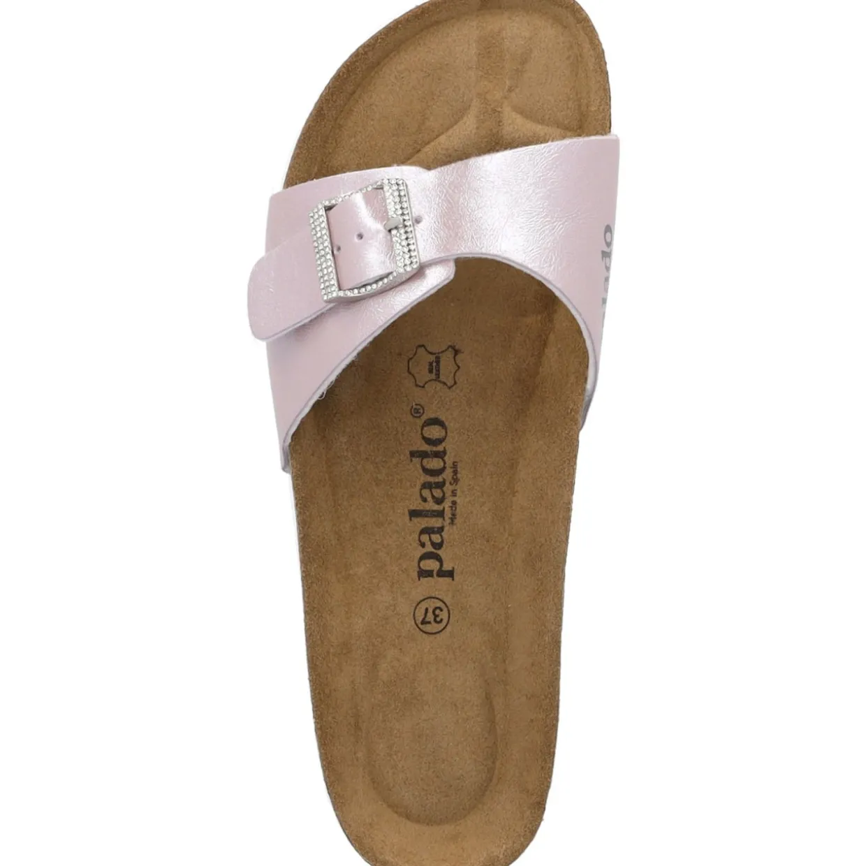 Palado Malta Metallic SQS, Pantoletten, Damen, Rosa