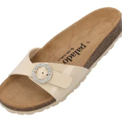 Palado Malta RD by Sila Sahin, Pantoletten, Damen, Beige Lack