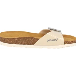Palado Malta SQ by Sila Sahin, Pantoletten, Damen, Beige Lack