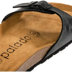 Palado Malta Texas, Pantoletten, Damen, Schwarz