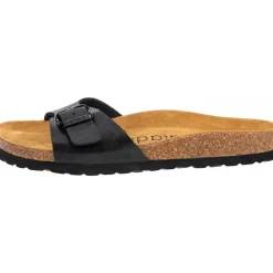 Palado Malta Texas, Pantoletten, Damen, Schwarz