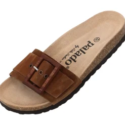 Palado Malta Wood by Sila Sahin, Pantoletten, Damen, Dunkelbraun