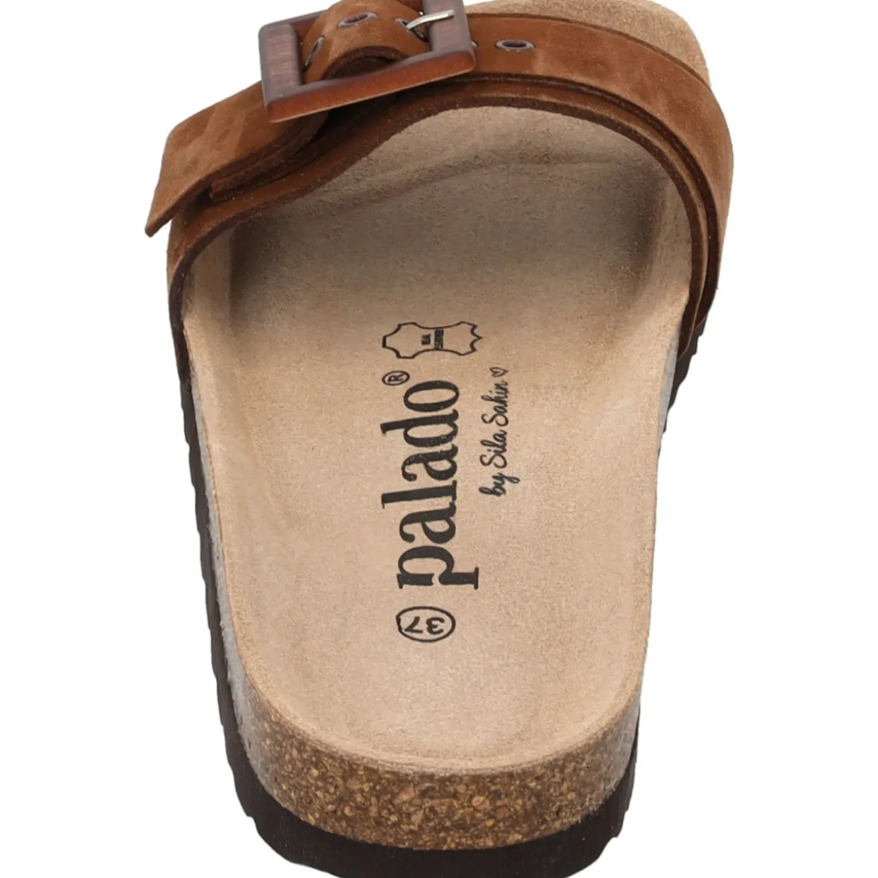 Palado Malta Wood by Sila Sahin, Pantoletten, Damen, Dunkelbraun