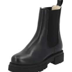 Palado Meneg, Chelsea Boots, Damen, Schwarz