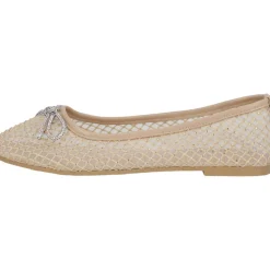Palado Menera by Sila Sahin , Ballerinas, Damen, Beige Glitzer