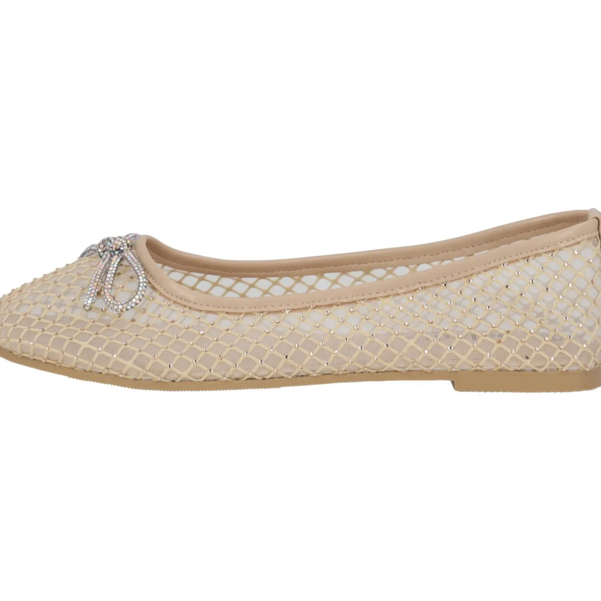 Palado Menera by Sila Sahin , Ballerinas, Damen, Beige Glitzer