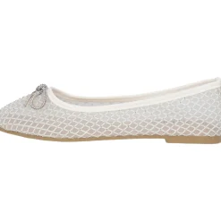 Palado Menera by Sila Sahin , Ballerinas, Damen, Weiß Glitzer