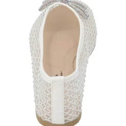 Palado Menera by Sila Sahin , Ballerinas, Damen, Weiß Glitzer