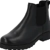 Palado Meostres, Chelsea Boots, Damen, Schwarz