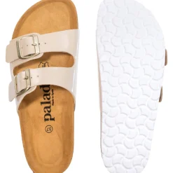 Palado Milos Lack, Pantoletten, Damen, Beige
