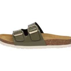 Palado Milos Lack, Pantoletten, Damen, Khaki