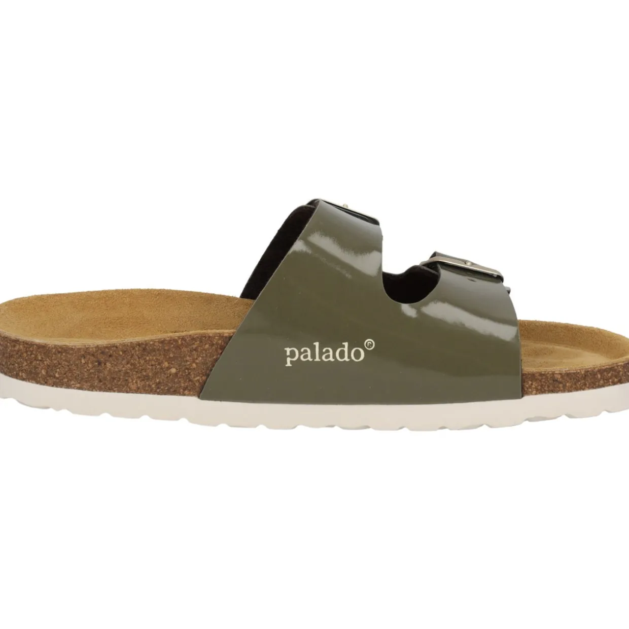 Palado Milos Lack, Pantoletten, Damen, Khaki