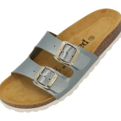 Palado Milos Metallic, Pantoletten, Damen, Olive