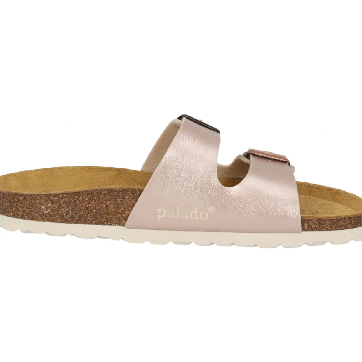 Palado Milos Metallic, Pantoletten, Damen, Rosegold