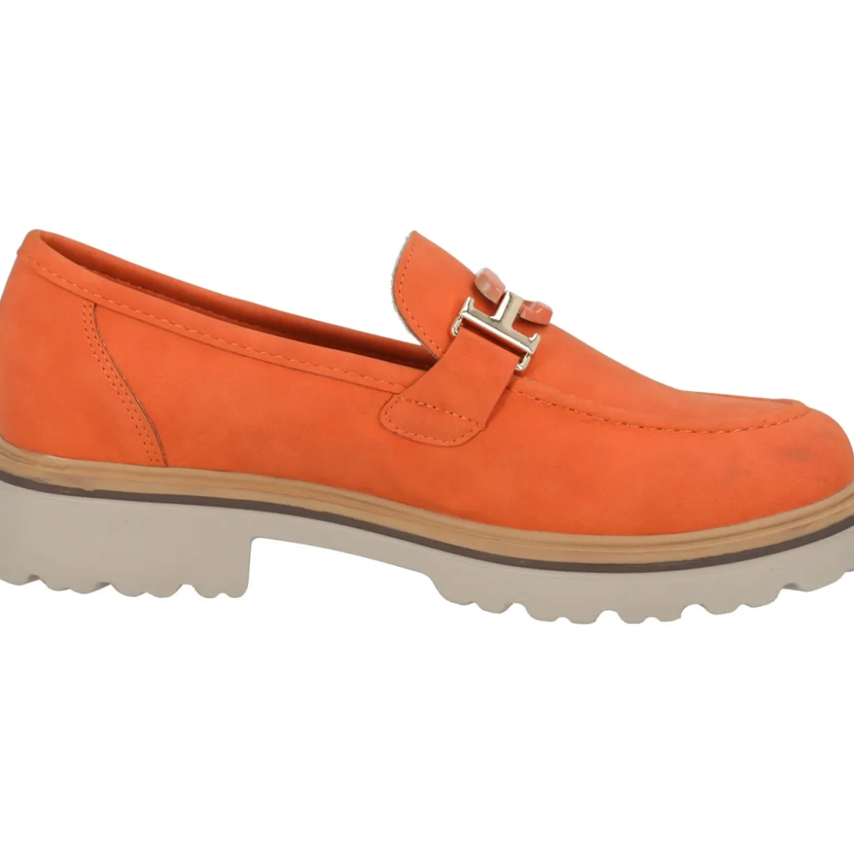 Palado Mungrars, Mokassins, Damen, Orange