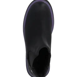 Palado Natlee, Chelsea Boots, Damen, Schwarz/Lila