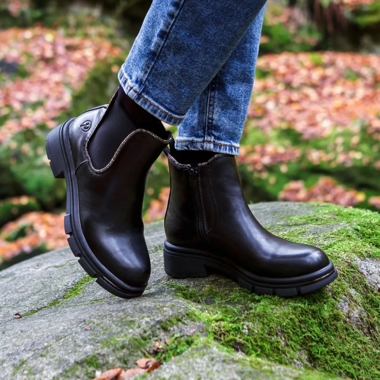 Palado Nyana, Stiefel, Stiefeletten & Boots, Damen, Schwarz