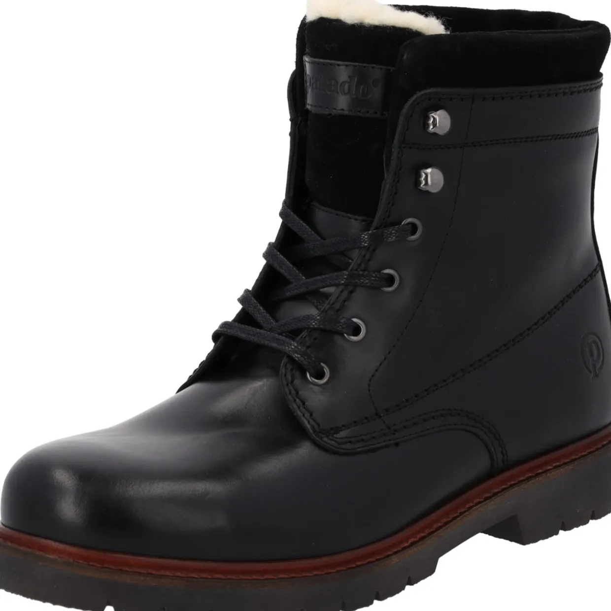 Palado Ocobs, Schnürstiefel, Herren, Schwarz