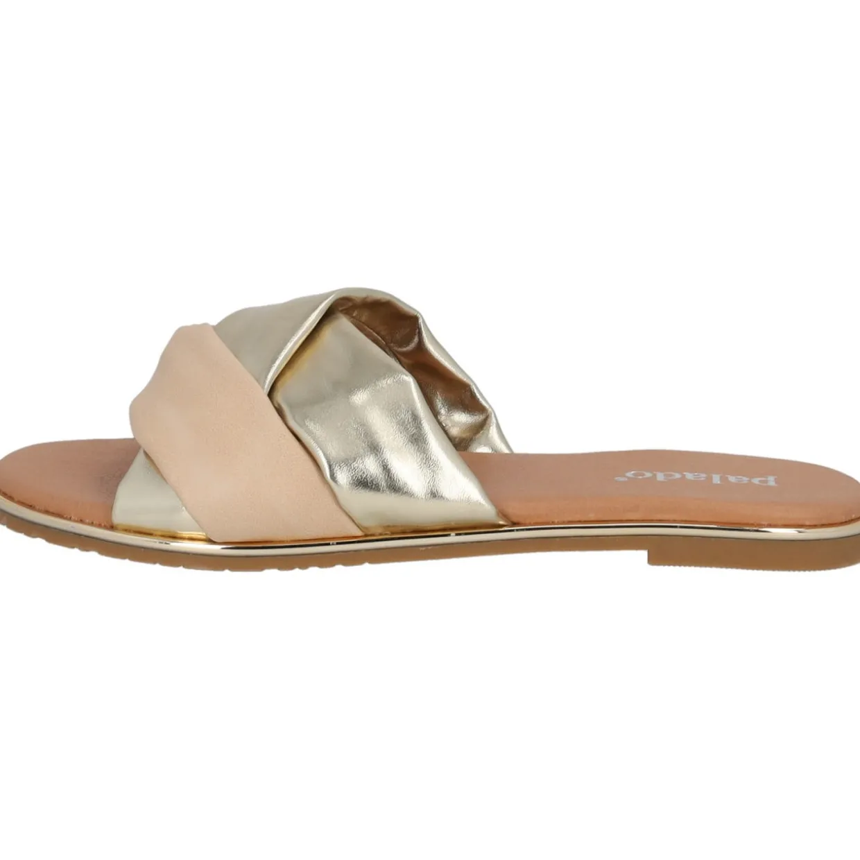 Palado Okora, Pantoletten & Badeschuhe, Damen, Gold Metallic