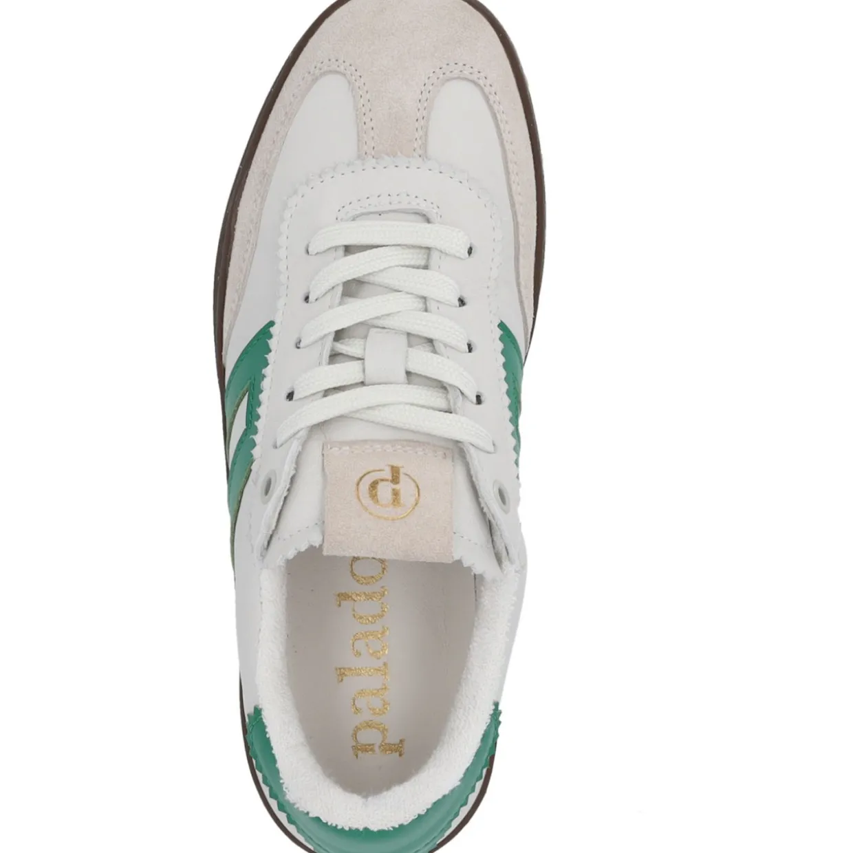 Palado Ololana, Sneakers Low, Damen, Weiß/Grün