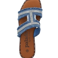 Palado Otina by Sila Sahin, Pantoletten, Damen, Jeansblau