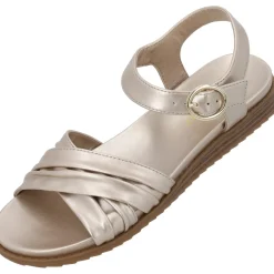 Palado Ovuh, Riemchensandalen, Damen, Gold
