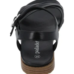 Palado Ovuh, Riemchensandalen, Damen, Schwarz