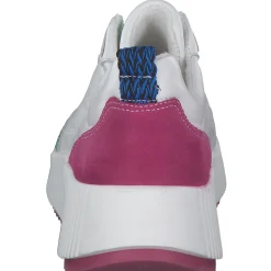 Palado PA 0035, Schnürschuhe, Damen, Weiß/Grün/Pink