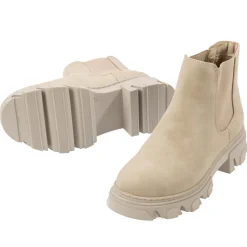 Palado Paros, Chelsea Boots, Damen, Cream/Cream