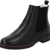 Palado Patmos Warm, Chelsea Boots, Damen, Schwarz