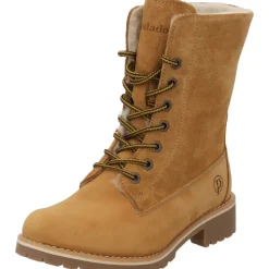 Palado Phasti, Schnürstiefel, Damen, Gelb