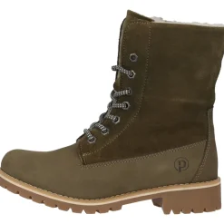 Palado Phasti, Schnürstiefel, Damen, Olive