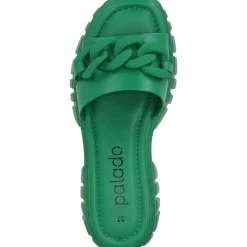 Palado Quinn, Plateau-Sandaletten, Damen, Grün
