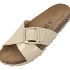 Palado Ranreak, Pantoletten, Damen, Beige Lack