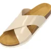 Palado Rianel, Pantoletten, Damen, Beige Lack