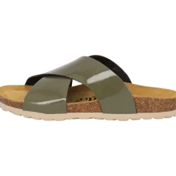 Palado Rianel, Pantoletten, Damen, Khaki Lack