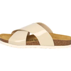 Palado Rianel, Pantoletten, Damen, Beige Lack
