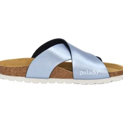 Palado Rianel, Pantoletten, Damen, Blau Metallic