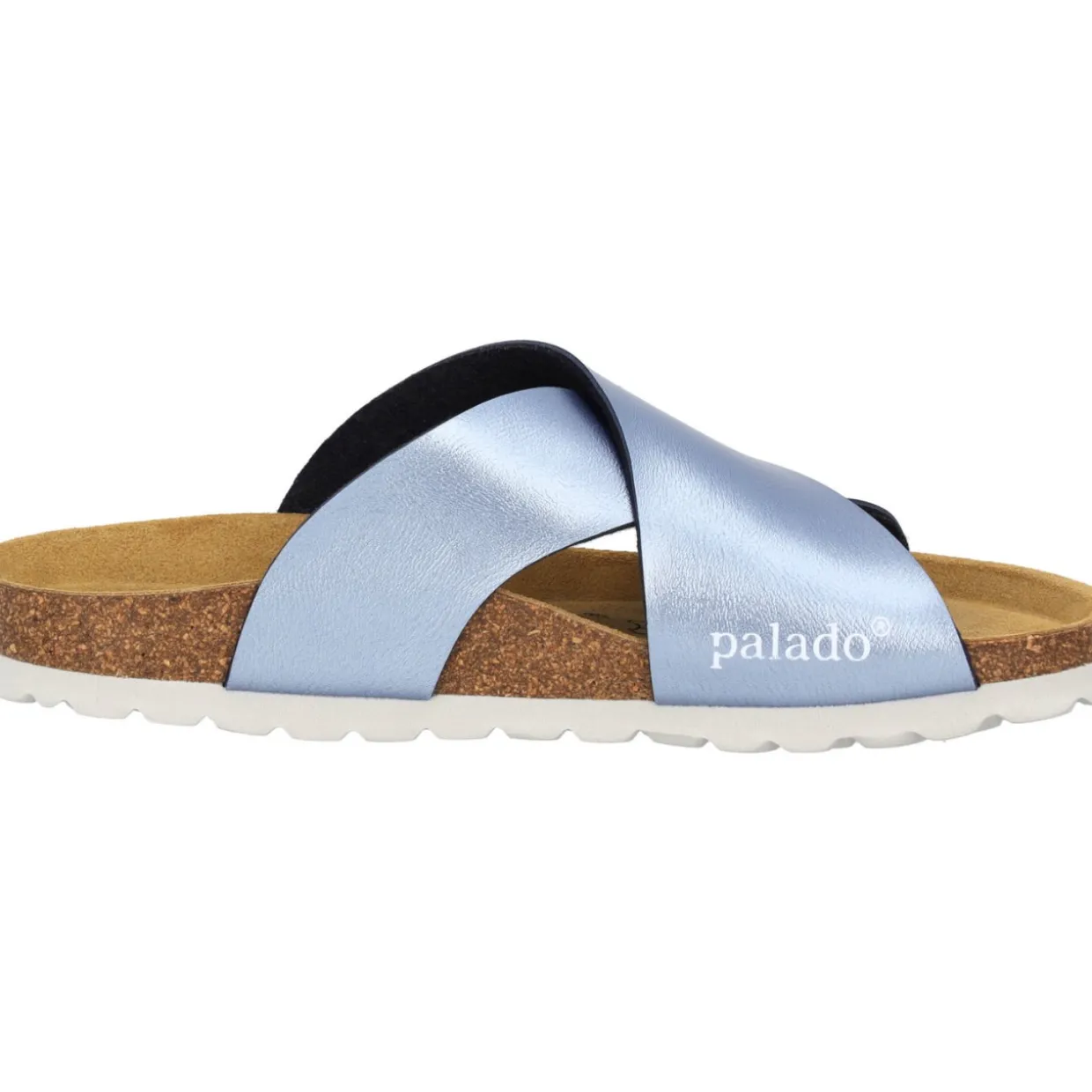 Palado Rianel, Pantoletten, Damen, Blau Metallic